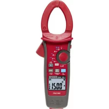 Digitālais knaibles ampērmetrs Benning CM 10-1 ar datu reģistratoru CAT IV 600 V, 6000 skaitījumu (044688)