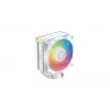 Deepcool AG400 WH ARGB V2 CPU dzesētājs - balts, 31,6 dB, AMD Socket AM4 (Ryzen) (R-AG400-WHAMMN-GJD)