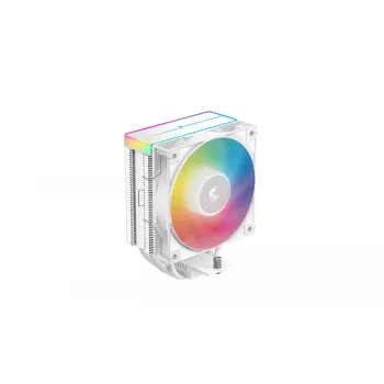 Deepcool AG400 WH ARGB V2 CPU dzesētājs - balts, 31,6 dB, AMD Socket AM4 (Ryzen) (R-AG400-WHAMMN-GJD)