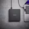Ārējais DVD RW diskdzinis Intenso USB 3.2 Melns