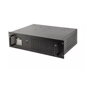 Gembird UPS 19 inch 3.4U 1500VA, 4x IEC 230V izeja, IEC14 ieeja, RJ11, USB, LCD, Line-Interactive 1.5 kVA 900 W