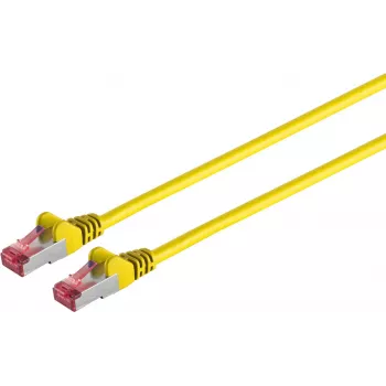 Tīkla kabelis ShiverPeaks 75711-AY CAT 6A S/FTP PIMF, 4 pāri, saderīgs ar RJ45