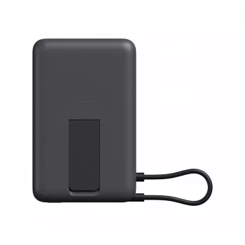 Power bank Xiaomi BHR08P9GL 5900 mAh Li‑Ion, bezvadu uzlāde, USB‑C, pelēks