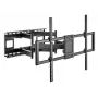 Gembird WM-120 sienas stiprinājums TV 60-120 collām, melns