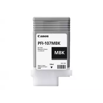 Canon PFI-107MBK oriģinālā tintes kasetne 1 gab. Matēti melna