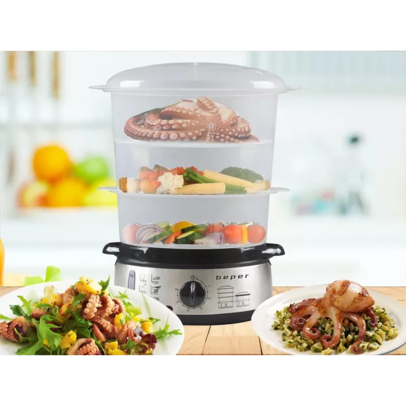 Tvaika katls Beper BC.250 3 grozi 800 W nerūsējošais tērauds