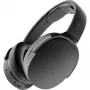 Austiņas virs auss Skullcandy Hesh Evo — vadu un Bluetooth 5.0, 36 h akumulators, USB-C, 3,5 mm, salokāmas, trokšņu slāpēšana, melnas