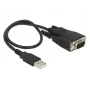 DeLOCK 62958 USB uz RS-232 adapteris, USB Type-A, melns