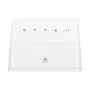 Bezvadu galda maršrutētājs HUAWEI B311-221 Vienas joslas 2.4 GHz Wi‑Fi 4 (802.11n), Gigabit Ethernet, 4G LTE, SIM slots, RJ-11, 12V 1A, balts