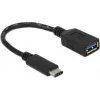 Delock USB-Adapter - USB A (siev.) uz USB-C (tēviņš)