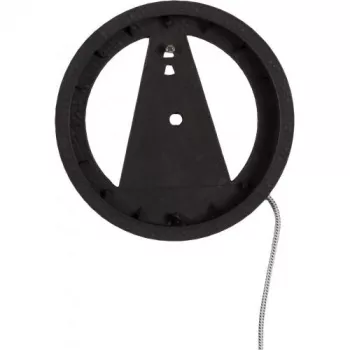 NeXtime Light It Up sienas pulkstenis 3094, Ø18.5 cm, apgaismojums, melns
