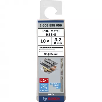 Urbju komplekts Bosch 2608595056 HSS Slīpēts 5-10mm