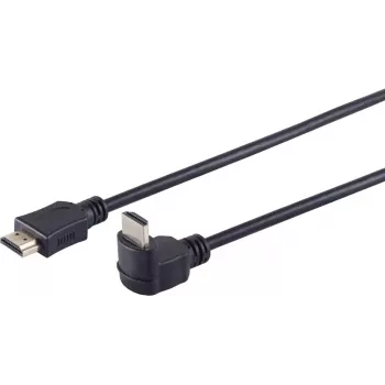 HDMI kabelis ShiverPeaks 2,0 m ar leņķa savienotāju, modelis 22221426