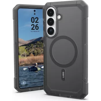 UAG Urban Armor Gear Trooper Maciņš ar Magnētu Moduli | Samsung Galaxy S26+ | pelnu (pelēks caurspīdīgs) | 214517113131
