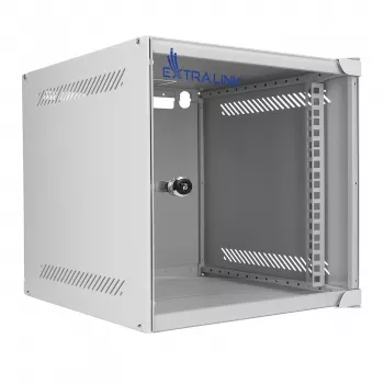 EXTRALINK LITE 6U 10 inch 280x310 mm sienas skapis pelēks