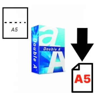 Papīrs Double A (A kategorija), A5, 80g, 500 loksnes
