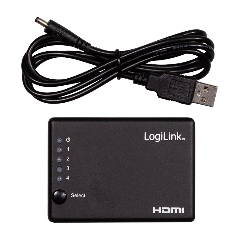 HDMI sadalītājs 1x4 porti, 4K/30Hz