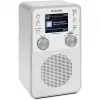 Digitālais radio TECHNISAT DigitRadio 317 Balts — FM un DAB+ uztveršana, kompakts galda modelis