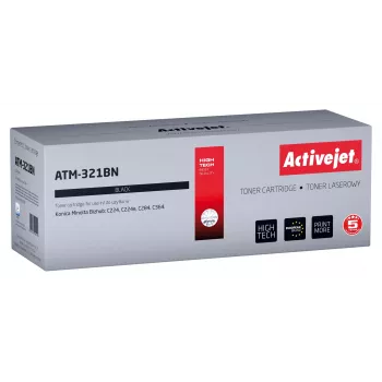 Activejet ATM-321BN Tonera kārtridžs (aizstāj Konica Minolta TN321K; Supreme; 27 000 lappušu; melns)