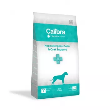 CALIBRA VD Dog Hypoallergenic Skin&Coat Support - sausā suņu barība - 2kg