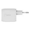 Belkin WCH011vfWH Balts Lādētājs Klēpjdatoram, Viedtālrunim, Planšetei AC Ātrā Uzlāde Iekštelpām