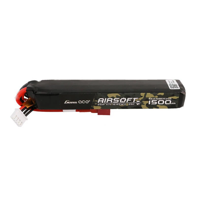 Litija-polimēra (LiPo) Akumulators Gens Ace GEA15003S25D 1500mAh 3S 11.1V 25C