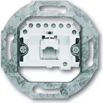 Busch-Jaeger 0230-0-0227 Pelēki-balta kontaktligzda (2CKA000230A0227)