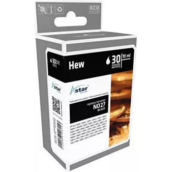 ASTAR AS15197 - Tinte uz pigmenta bāzes - Melna - HP - HP DJ (3300 / 3320 / 3325 / 3420 / 3425 / 3500 / 3520V / 3520W / 3535 / 3550 / 3645 / 3650 / 3647...) - 10 ml