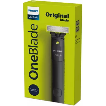 Philips OneBlade QP1424/10 ogles krāsas folijas skuveklis un trimeris, baterijas darbināms, 30 min darbība, bārdas ķemmes