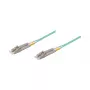 Optiskais lēciena vads Duplex OM3 (Multimode, 50/125) LC/LC, 10m, Good Connections® (LW-810LC3)