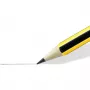 Koka zīmulis Staedtler Noris 120 2H — cietība 2H, vadiņš Ø 2 mm, viens gabals, melns/dzeltens