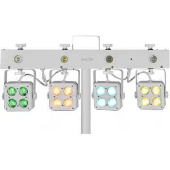 LED gaismu komplekts EUROLITE KLS-180 Compact 180W RGB – kompakts skatuves/ballīšu apgaismojums, 180 W, RGB