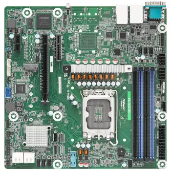 Mātesplate ASRock EC262D4U Intel C262 LGA 1700 micro ATX, 4× DDR5 DIMM, 8× SATA III, 2× LAN, 1× M.2