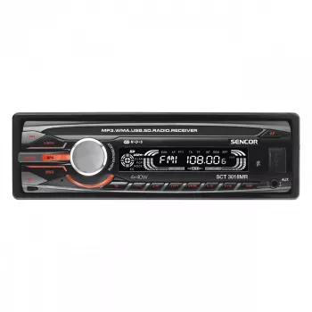 Auto radio SENCOR SCT 3018MR ar tālvadības pulti, USB, SD, MMC