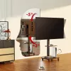 Grīdas TV statīvs ergo office ER-304 B, max slodze 50 kg, VESA 600x400