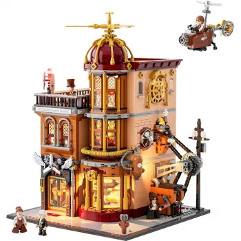 Konstruktors Steampunk lidojošais klubs