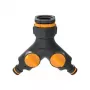 Fiskars 1027061 ūdens šļūtenes pieslēgvieta krāna savienotājs Melns, Oranžs 1 gab.