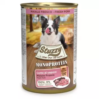 STUZZY Monoprotein Cūkgaļa - mitrā suņu barība - 400 g
