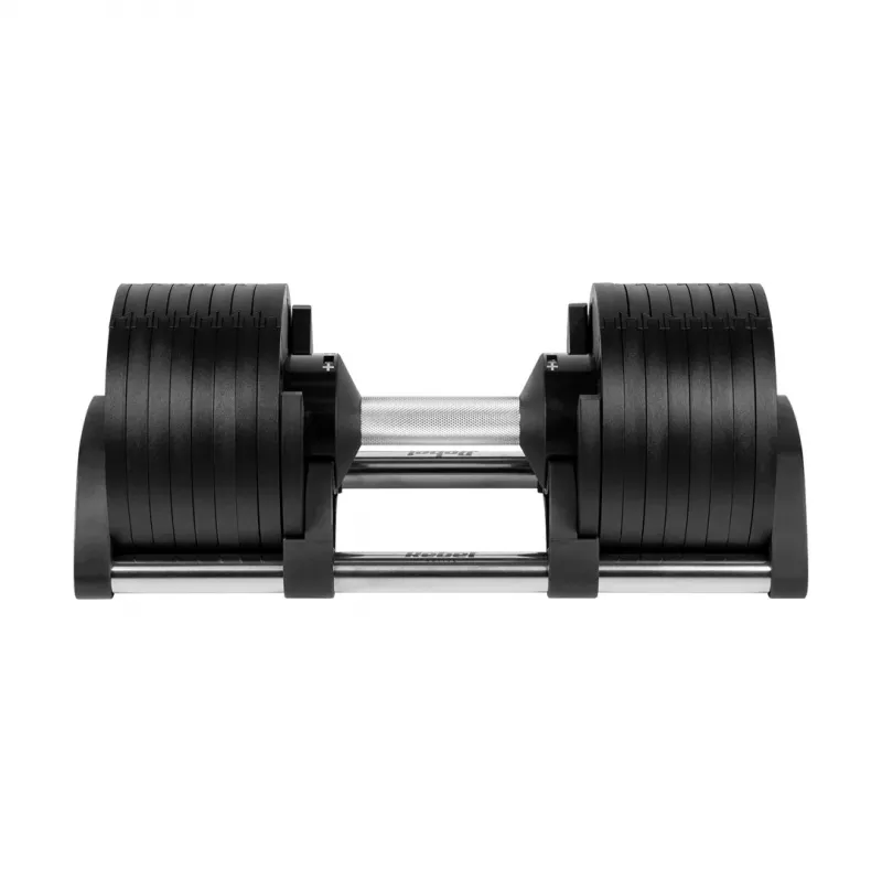 Pielāgojams čuguna hantelis Rebel Active 36 kg, automātiskais 2 kg solis