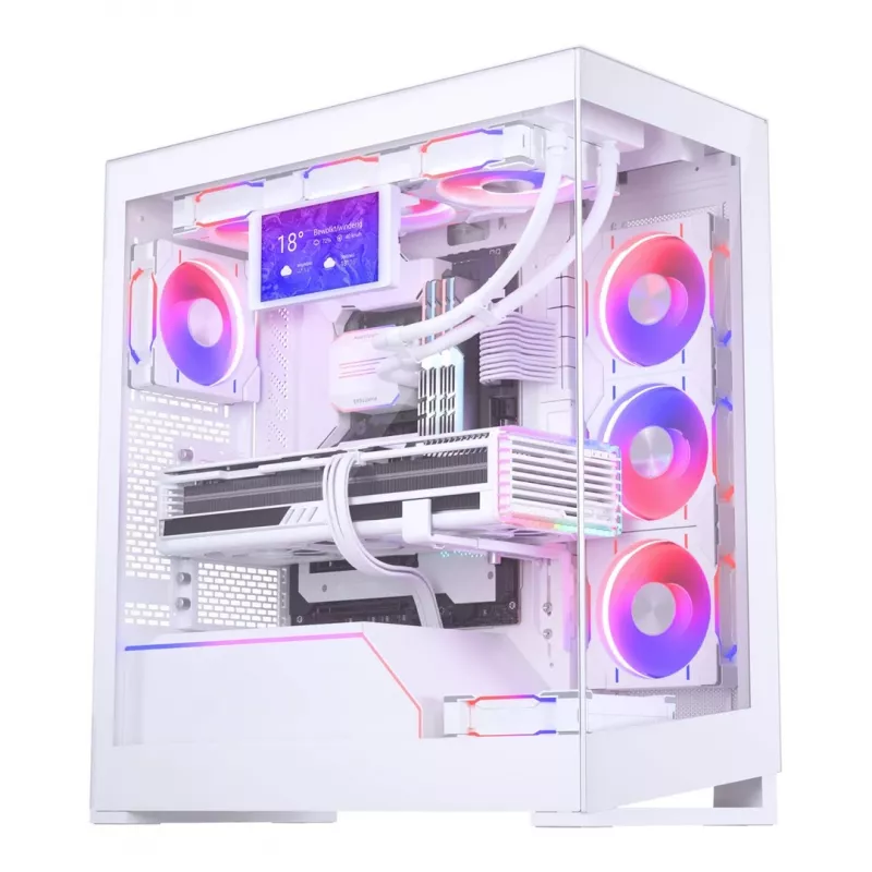 LCD paneļa komplekts Phanteks PH-HRLCD_WT01 universāls 5V 80mm
