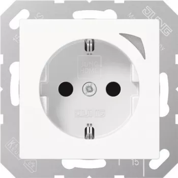 Jung HOME SCHUKO BTA1521SWW Kontaktligzda 1