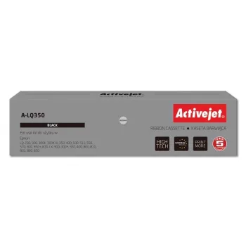 Activejet A-LQ350 lentes kārtridžs (Epson S015633 aizstājējs; Supreme; 2 500 000 rakstzīmes; melns)