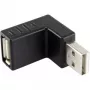 USB adapteris Renkforce 29212C30 — USB Type A vīrišķais (leņķveida) uz USB Type W 2.0, 5V 0.5A
