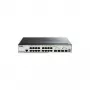 D-Link DGS-1510-20 20 portu Gigabit kaudzējams viedais pārslēgs ar 2 x 10G SFP+ un 2 x SFP
