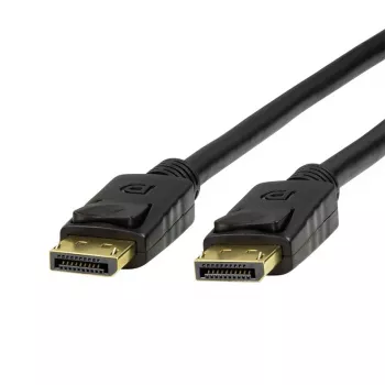 DisplayPort kabelis LogiLink CV0119 1 m Melns