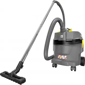 Slapjās un sausās tīrīšanas putekļsūcējs Kärcher NT 22/1 Ap L – 22 L, 1300 W, 25,5 kPa vakuums, 71 l/s gaisa plūsma, 1,9 m šļūtene, 6 m kabelis