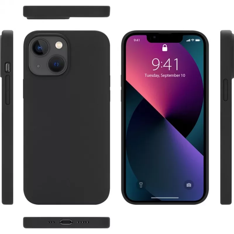 StyleShell Shock, telefona maciņš Melns, iPhone 16 Plus, saderīgs ar MagSafe