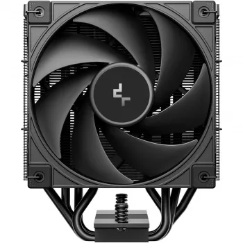 Gaisa dzesētājs DeepCool AK400 G2 Digital NYX — 120 mm ventilators, maks. spiediens 3.33 mmH2O, 92×132×156 mm, melns