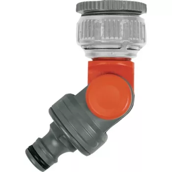 Gardena 998-50 savienotājs - pelēks, oranžs, sudrabs - 3.3 mm (G 2,50cm (1))/26.5 mm (G 3/4)