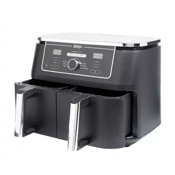 Ninja AF400EU dubultā fritētāja 9.5 L 2470 W karstā gaisa fritētāja melna
